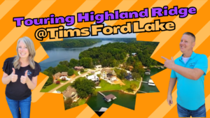 Highland Ridge neighborhood tour at Tims Ford Lake